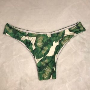 Palm leaf BIKINI BOTTOM